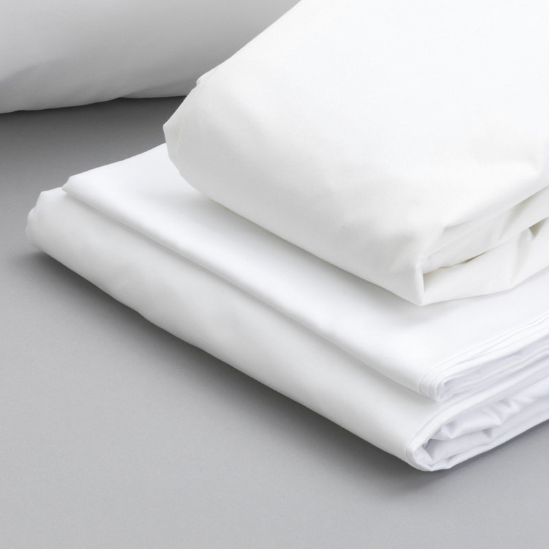 Soft Queen Bedding Bundle - 2 Pillows, 100% Microfiber Sheets, Mattress Protector Protects Liquid Spills And Zipper-off Pillow Covers, Sheet , Mite Allergen