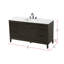Meuble-lavabo simple 60 po en chêne chocolat-588349404-588349376