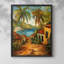 Série LANDSCAPES CDVI - reproduction encadrée de qualité supérieure - prête à être accrochée - aucun clou requis-417725950-417725699