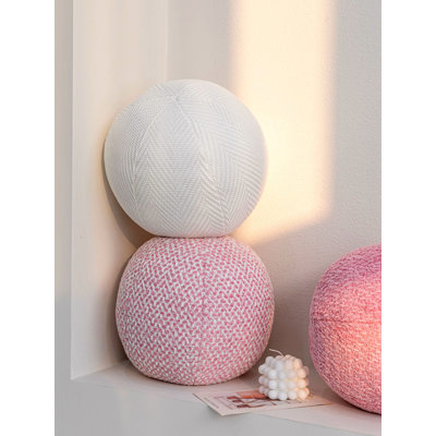 Round Decorative Throw Pillow