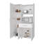 Armoire de rangement Soul avec tablette pour micro-ondes, tiroir et compartiments ouverts Soul