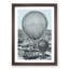 Hot Air Balloons in Paris by Henri Gifford - Picture Frame Drawing Print-55578687-55578686