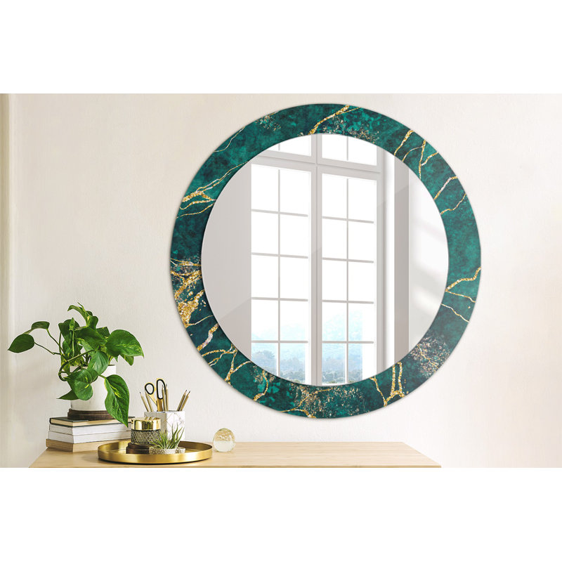 Huldar Glass Flat Wall Mirror, 70cm H x 70cm W