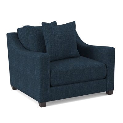 Fauteuil en polyester l 45 po Zoraya