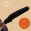 Meyer Accent induction Hob Pan 22cm/2.8 Litres Saucier Pan - Stackable Saucier, Anti Spill Shape, Black, Aluminium & Non Stick