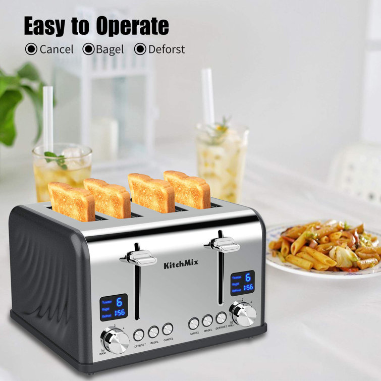 GATESUER 4 Slice Toaster