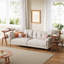 Table de bout mince Nekayla avec pieds en bois massif-973892510