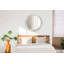 Huldar Glass Flat Wall Mirror