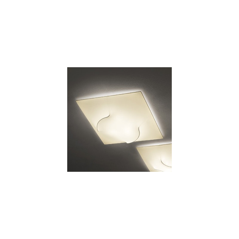 In And Out 3 - Light Flush Mount, White