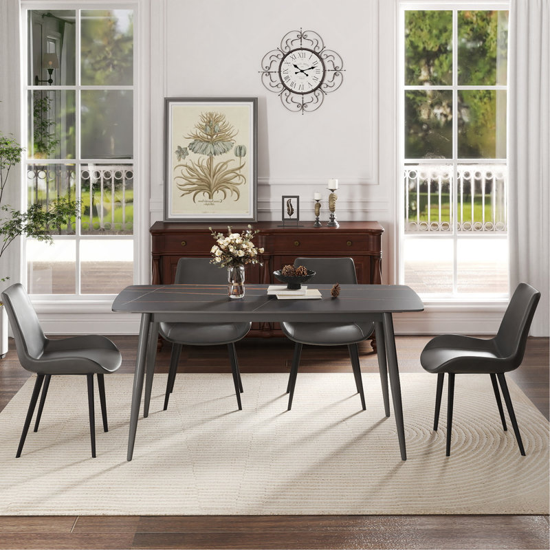 Table de salle à manger 62,99 po Modern Stone