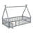 Teepee-Inspired Low Loft Bed Featuring Safety Rails And Entrance Door-2013114372-2013114374