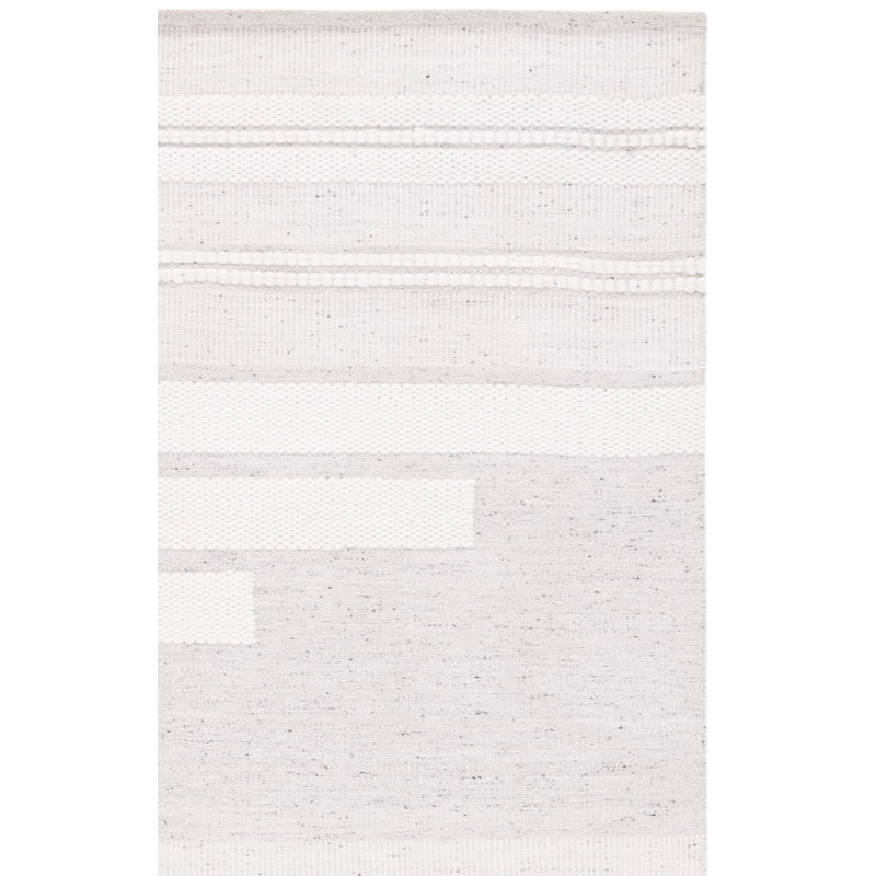 Kilim Hand Woven Performance Striped Rug, Rectangle 5' x 8'
