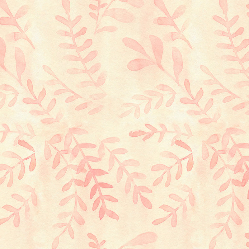 Lovely Laurel, Blanc, Papier avec cadre unique doré, H 12 po x l 12 po