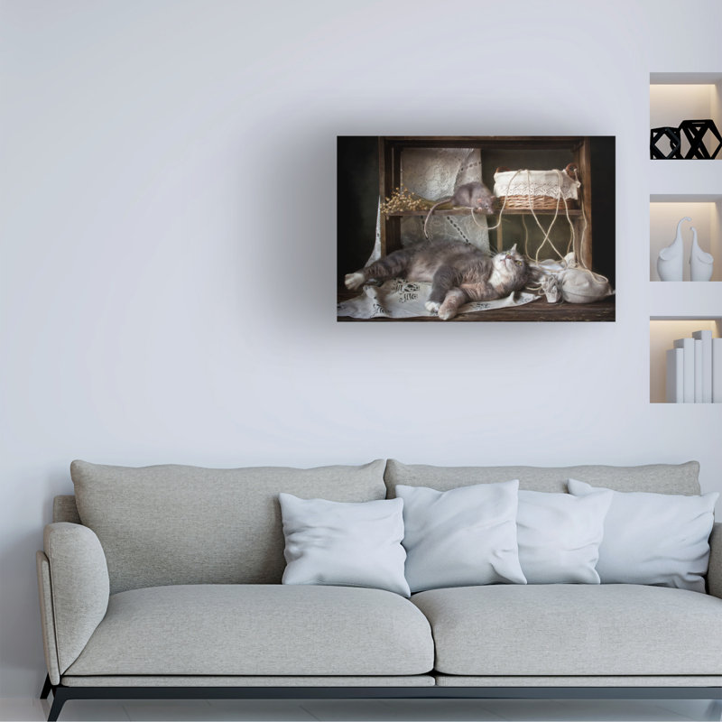 Art sur toile «Bachelor Eleonora», H 12 po x l 19 po