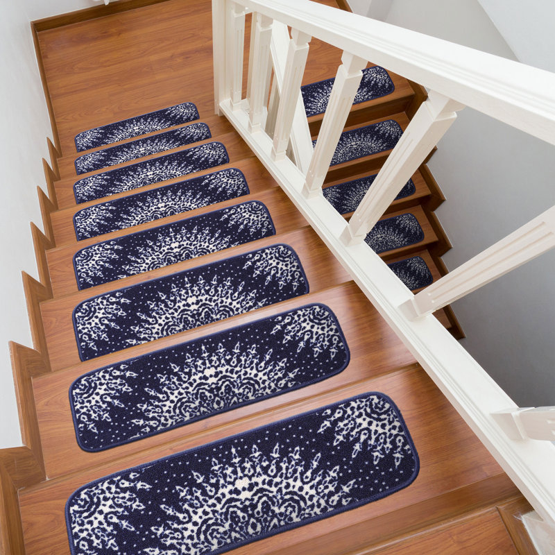 Antwun Non-Slip Stair Tread, Navy