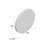 Monroy Round Metal Farmhouse Wall Clock