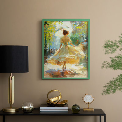 «WOMEN Series DCCCLX III», reproduction encadrée - bois massif