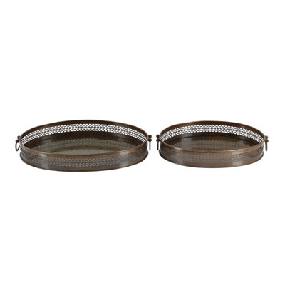 Dechant Metal Tray - Set of 2
