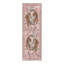 Tapis de couloir rose lavable avec envers antidérapant Gemini-132808328-133018447