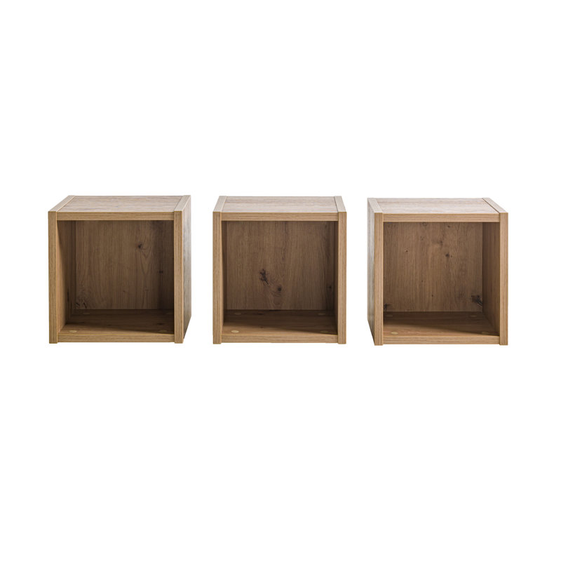 Vitruvia 3 Piece Square Floating Shelf