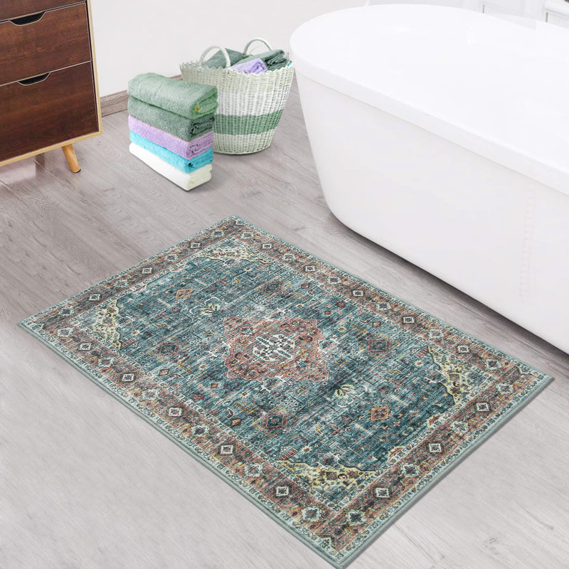 Patraic Washable Oriental Rug