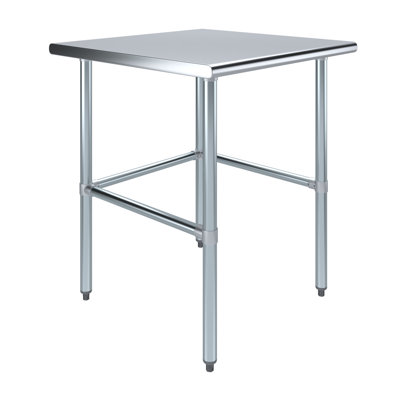 Stainless Steel Open Base Work Table