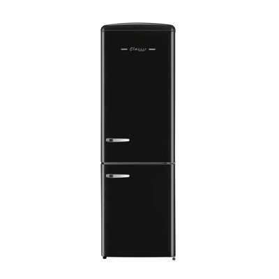 Classic Retro 23.6" Frost-Free 11.7 cu. ft. Energy Star Certified Bottom Freezer Refrigerator