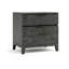 Menton 2-Drawer Solid Wood Nightstand