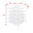 Sweater Drying Rack 6-Layer Stackable Mesh Drying Rack White