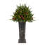 Arbre de Noël artificiel pin vert le plus réaliste 4 pi avec 150 lumières DEL changeantes / combinées