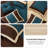 Phoebe Multi-colored Microfiber Modern & Contemporary 8 Piece Comforter Set-1608552008