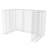 Garbage Can Storage Trash Can Enclosure Galvanized Steel Wire Mesh