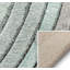 San Francisco Shaggy Textured Plush Blue Rug-1375175330
