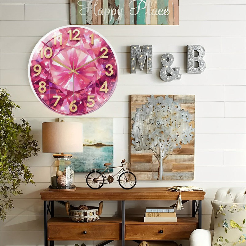 Horloge murale 12 po