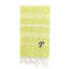 Serviette de plage 100% coton Pestemal Lucky-29965832-29965839