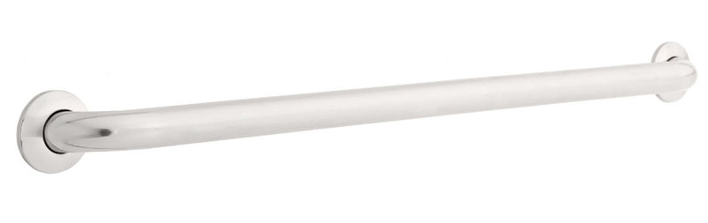 Concealed Mounting Grab Bar, 36", Stainless Steel