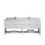 Meuble-lavabo double 84 po avec plateau Catalina-95324843