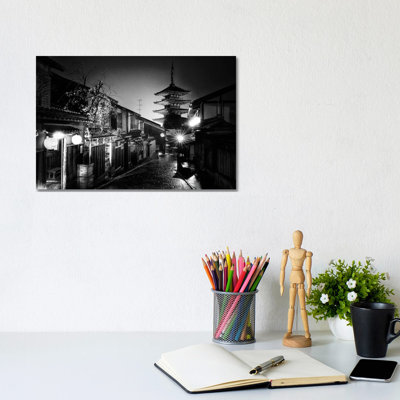 Yasaka Pagoda Kyoto by Philippe Hugonnard - Wrapped Canvas Print