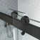 Opal Mirage MCOCOD 60" W x 66" H Double Smooth Sliding Frameless Tub Door and Anti-Collision Function with 3/8"(10mm)Clear Glass