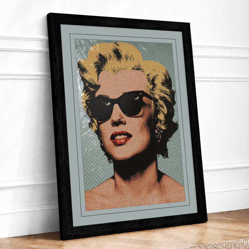 Platinum Icon Pop Art - Print, Black, A4 - 29.7 x 21.0 cm