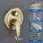 Rain Shower System With Tub Spout 3 Function Shower Faucet Set Contain 10 Inch Shower Head And Handheld Shower Trim Kit Valve Cartridge Included-125522653