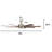 Xerxes Modern Indoor Ceiling Fan with Lights and Remote Control-225120129-178360161