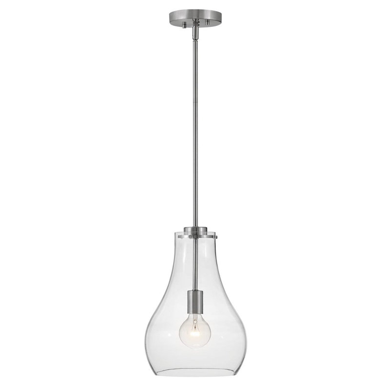 Frankie 1 - Light Single Pendant, Brushed Nickel