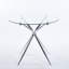 Table basse, petite table de salle à manger avec pieds en métal