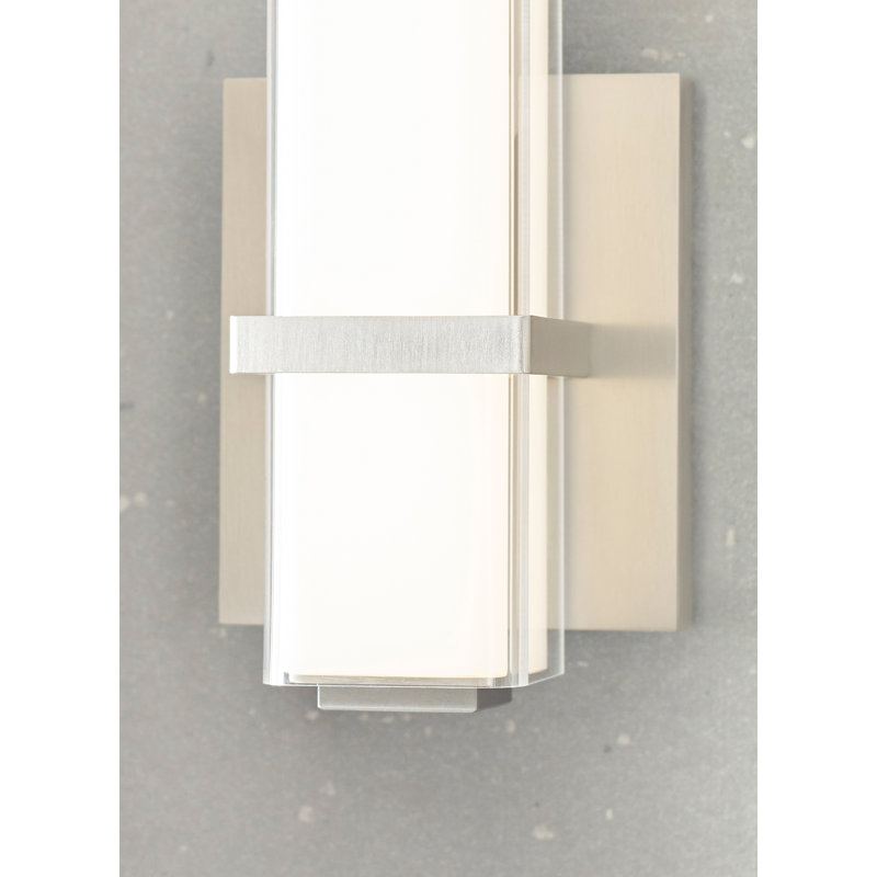 Milan 13 Bath, Satin Nickel