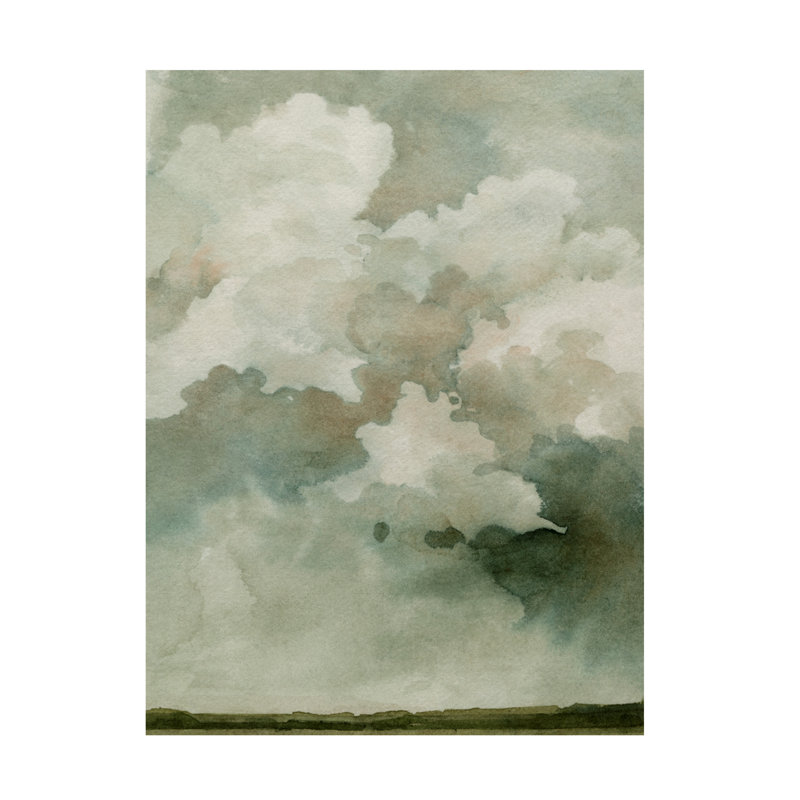 «Coming Rain I» par Emma Caroline - reproduction sur toile non encadrée