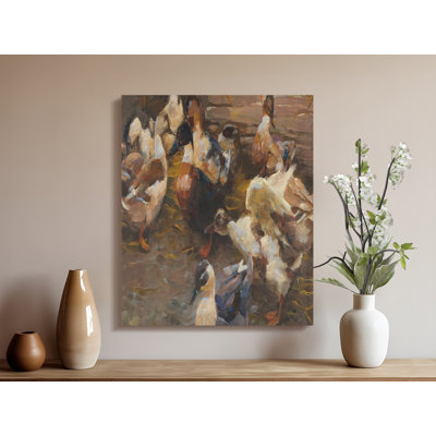 Crone 1 Piece Wrapped Canvas Wall Art Set