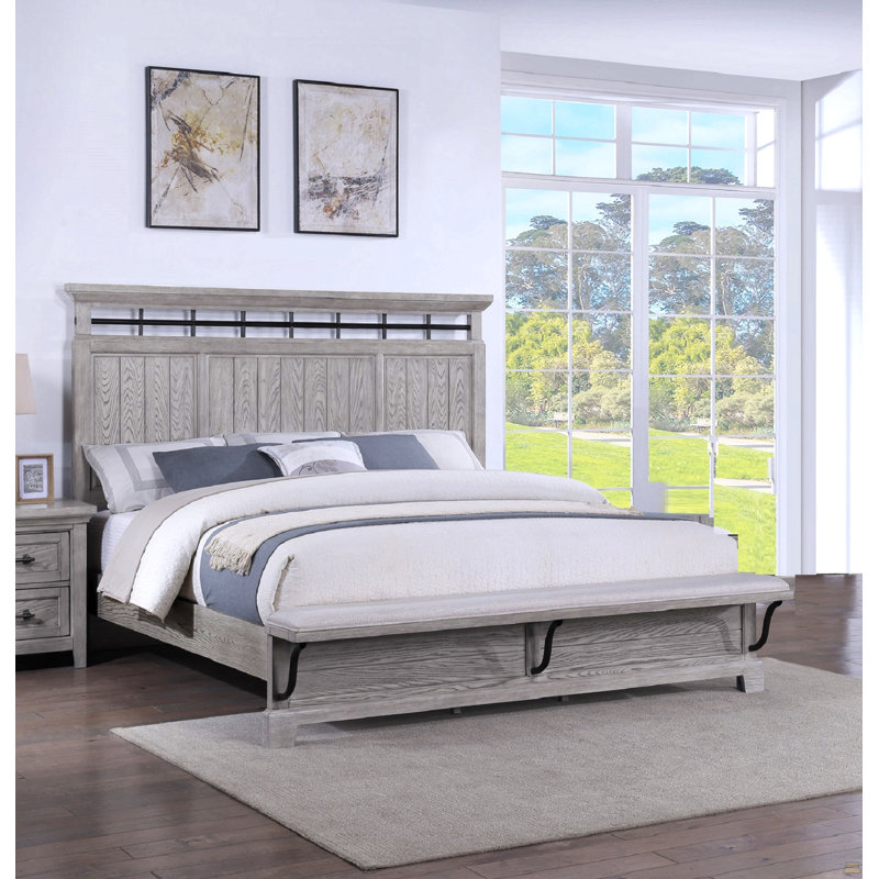 1Pc Footboard Bench Panel King Bed Soft