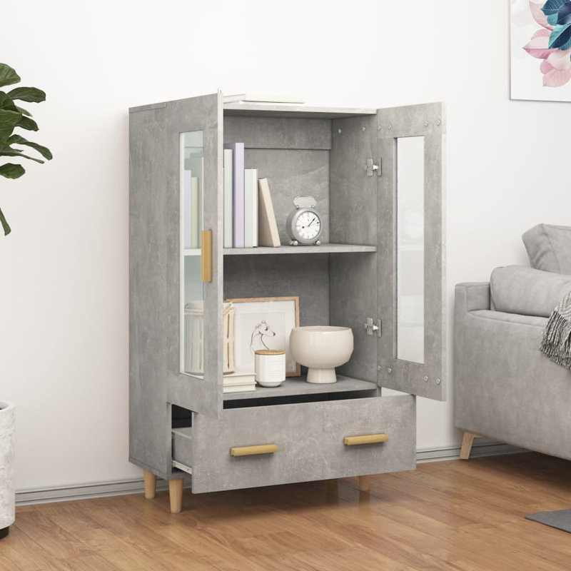 Jhue Accent Chest, Concrete Grey