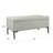 Polyester Upholstered Bench with Flip Top